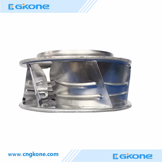 Рабочее колесо центробежного пластикового вентилятора промышленной вентиляции