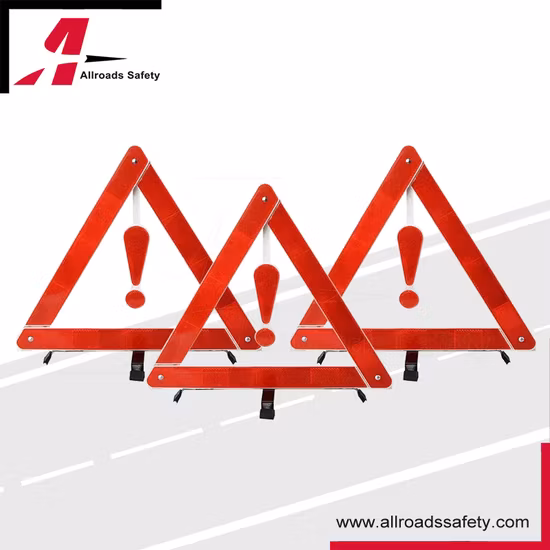 Многократный выкуп из ПММА, ветрозащитный, с высоким коэффициентом отражения, одобренный DOT, предупреждающие треугольники для ремонта автомобилей